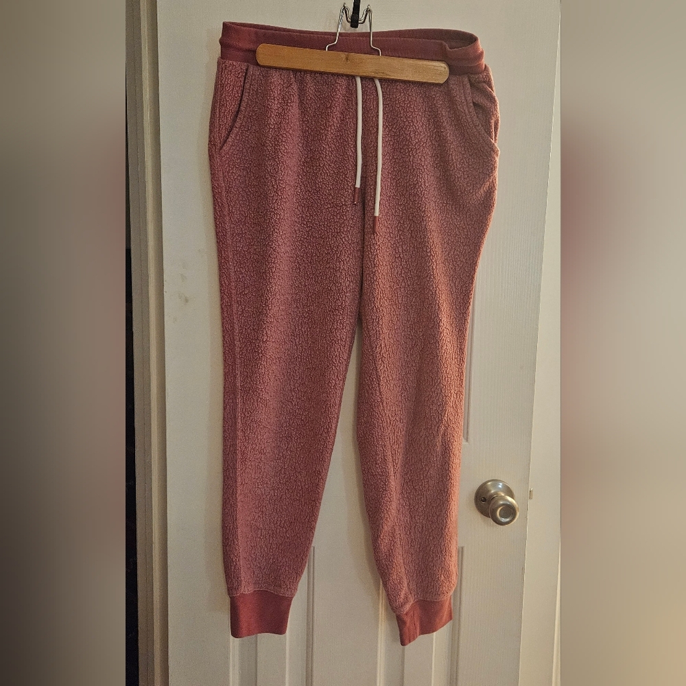 reverse fleece joggers